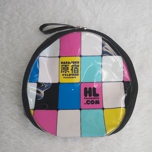 Harajuku Lovers Bag Purse Round Wristlet Organizer Anime Cosplay Kawaii